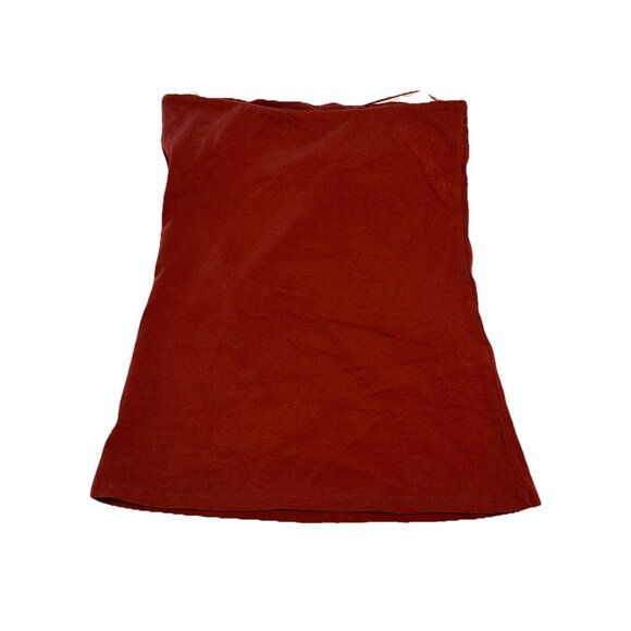 NEW y2k 2000s XS Express lace trim Camisole Tube Top   Red  shelf bra - Picture 7 of 8